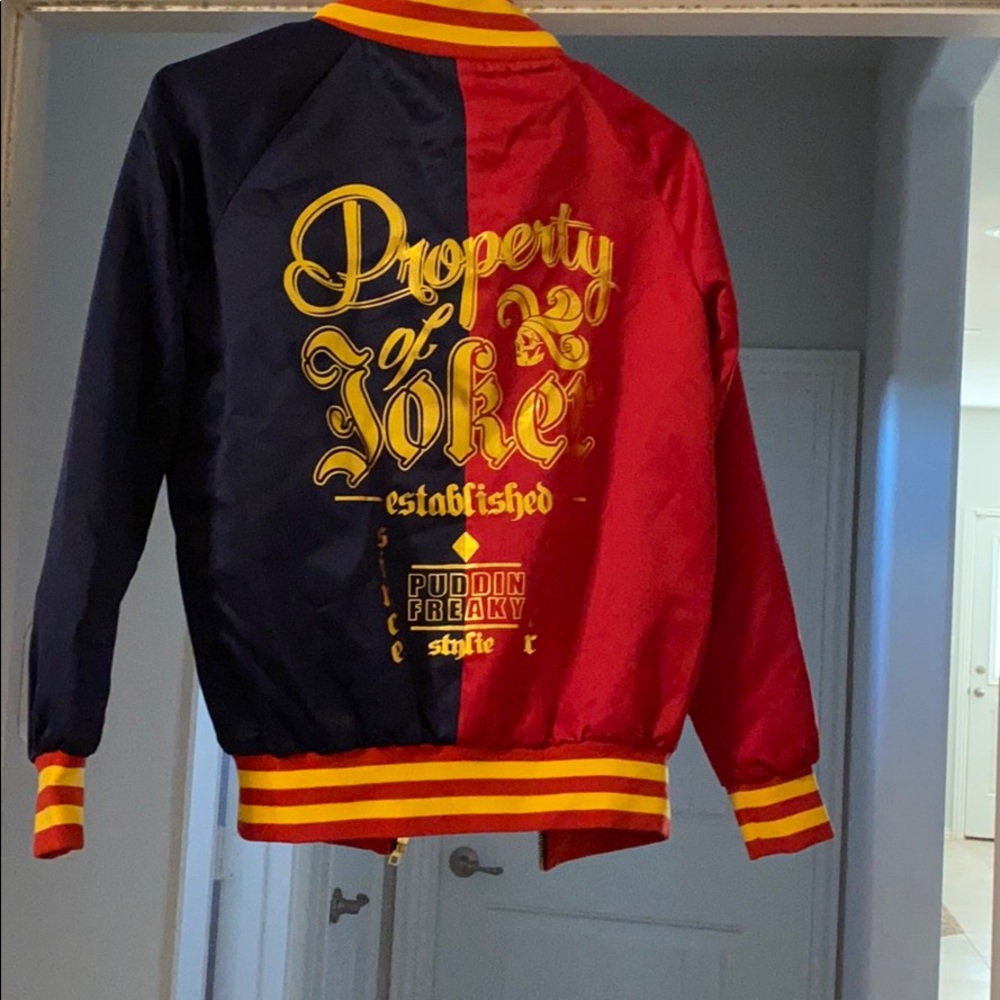 Small Harley Quinn Suicide Squad bomber jacket